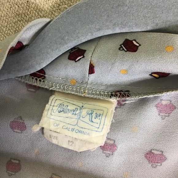 Blvd Row  of California Vintage blouse Sz. 12 - Picture 8 of 8